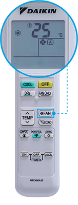 Cấp độ gió Multi Daikin